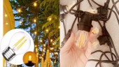 Ghirlanda luminoasa 10 m lungime, becuri led Edison cu filament 4 w, 1 dulie E27/ml, lumina calda, interconectabila 150 m