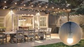 Ghirlanda luminoasa cu 1 pendul/ml si bec led opac, 1,5W/bec led, 10m lungime, interconectabila, lumina ambientala