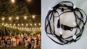 Ghirlanda luminoasa cu becuri led opace, lumina puternica, de exterior, 10 m lungime, 4w/bec led opac, 20 leduri, interconectabila