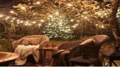 Ghirlanda Luminoasa de Exterior, lungime 1 m, cu 5 Bec/m, Glob Transparent
