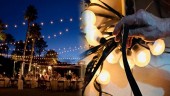 Ghirlanda Luminoasa de Exterior, lungime 70 m, cu 2 Led/m, Glob Transparent
