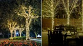 Ghirlande Luminoase Copaci, 17 m, de Exterior/Interior, Instalatii luminoase copaci